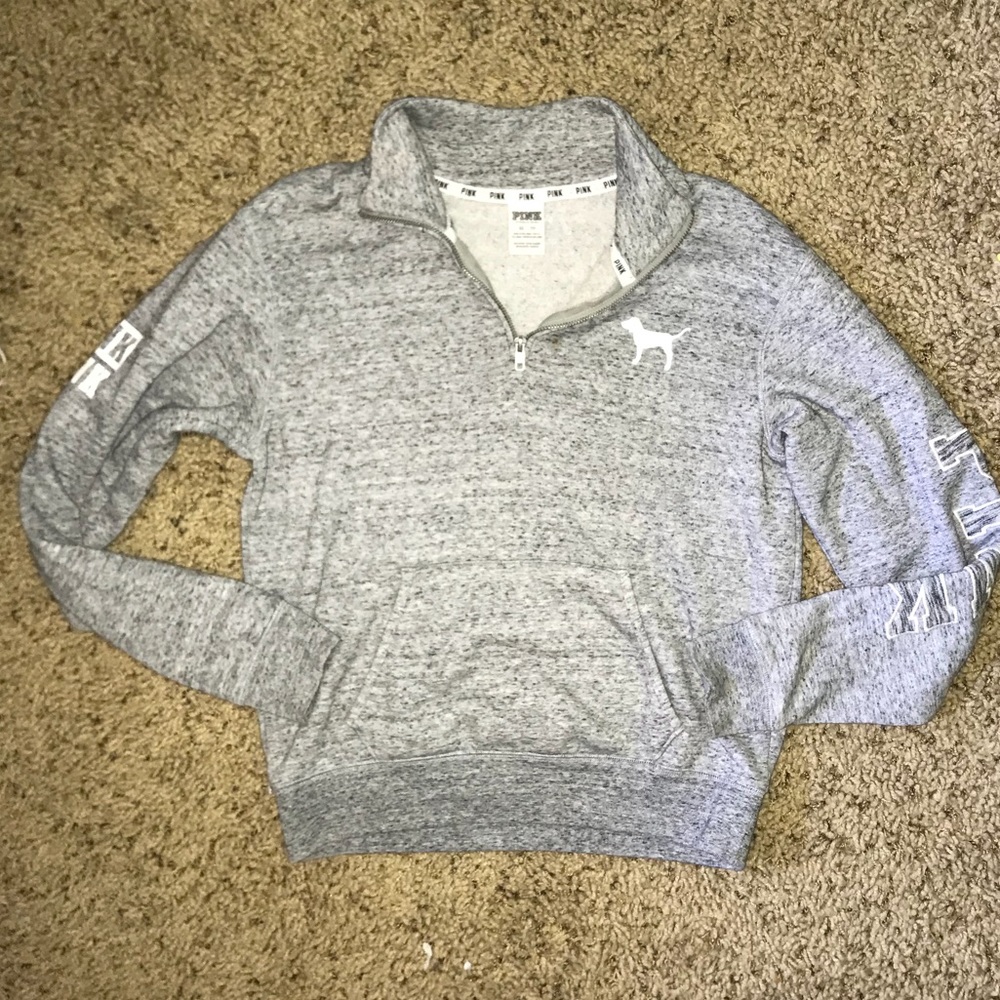 PINK Quarter Zip Sweatshirt